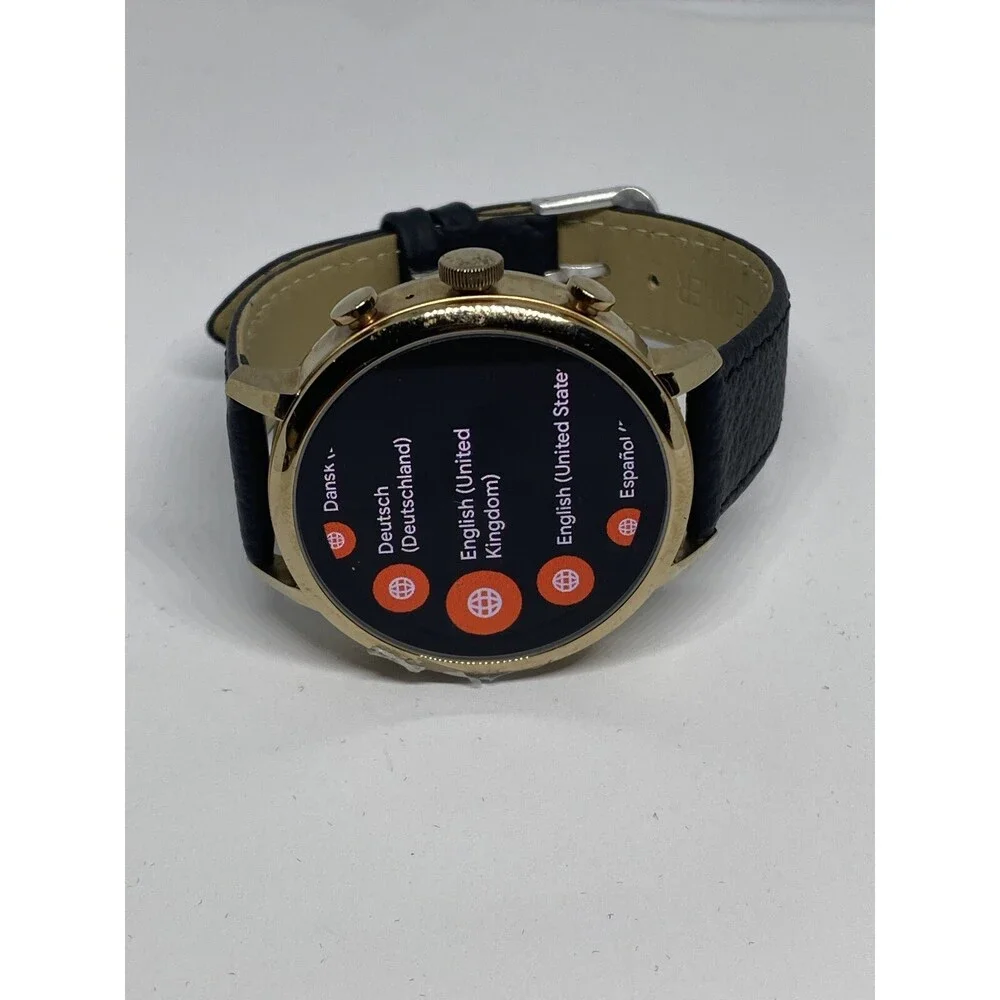 Fossil Gen 4 Authentic Digital Dial Smart Watch Custom Band FTW6020 AB198